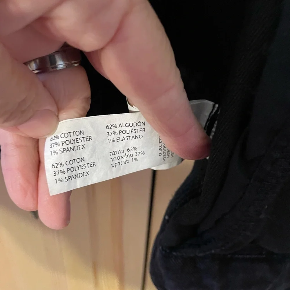 T7. Black Tape Moto Jacket. Large - Picture 8 of 8